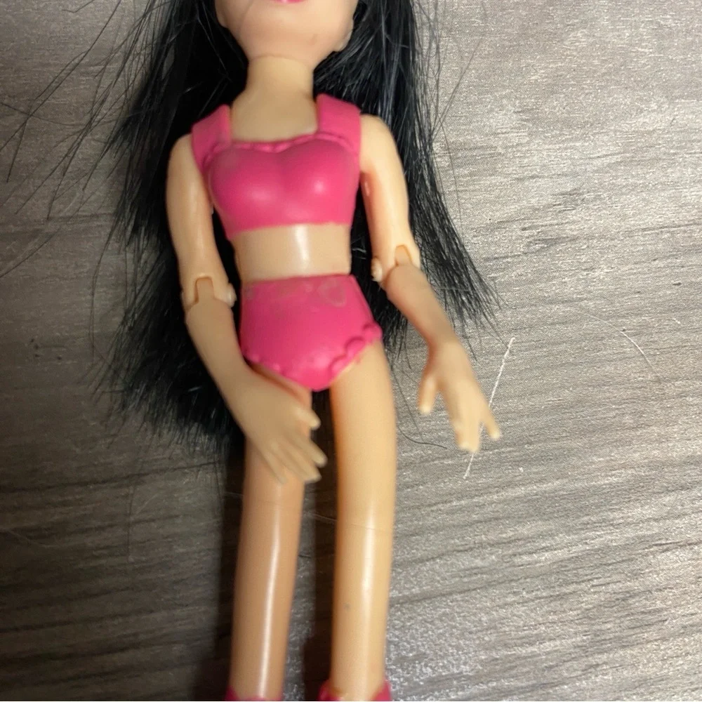 Vintage Polly Pocket, Black Hair, Can Brush Hair.‎